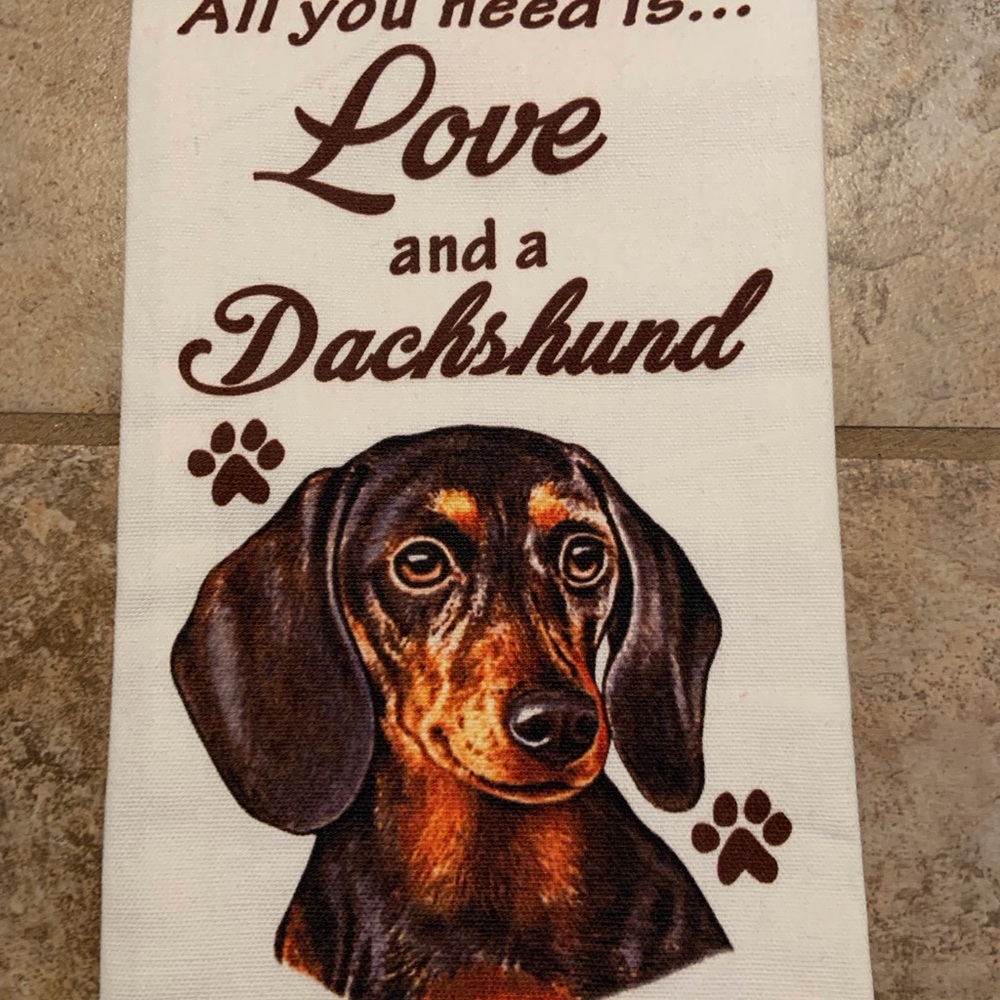 Kitchen Towel, Daschshund